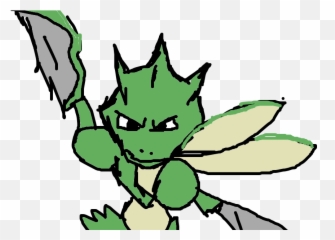 Scyther - Desenho De Celsonjunior Gartic Fictional Character Png,Scyther Png