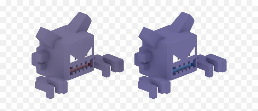 Mobile - Pokémon Quest 093 Haunter The Models Resource Gengar Pokemon Pokemon Quest Png,Haunter Png