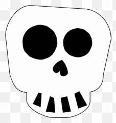 Free Printable Halloween Skull Decoration Banner Paper - Skeleton Decorations png