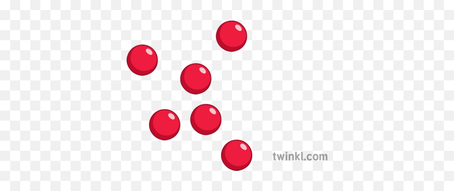 Particle Arrangement In A Gas - Dot Png,Red Particles Png