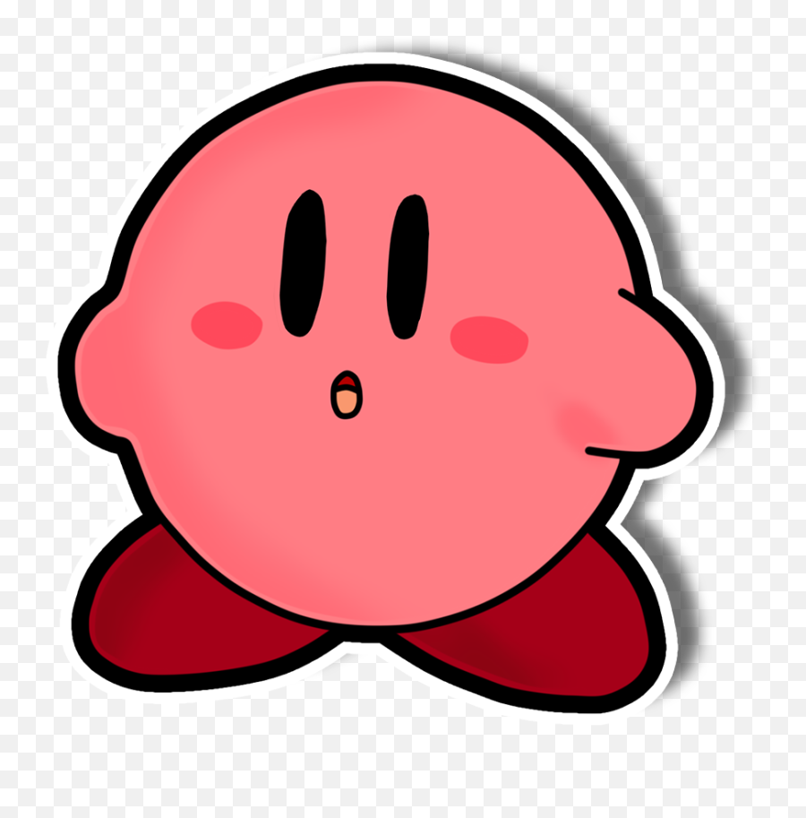 Kirby Face Png Picture - Kirby Paper Mario,Kirby Face Png