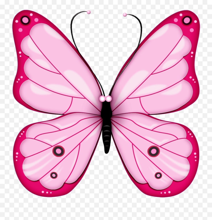 Pink Transparent Butterfly Clipart - Pink Butterfly Clipart Png,Butterfly Clipart Png
