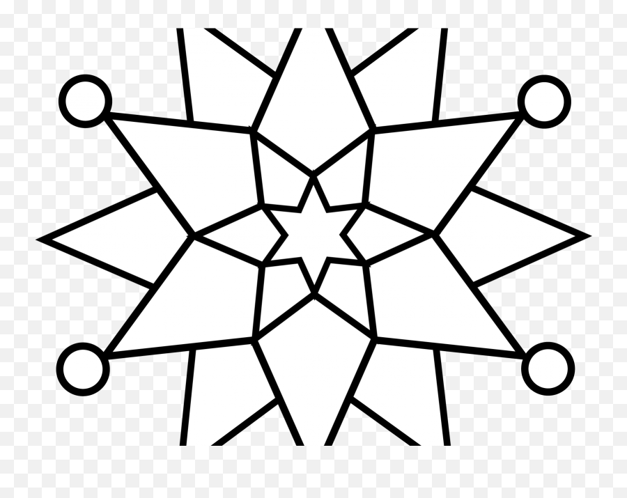 Download Competitive Snowflake Pictures To Print Christmas - Simple Easy Coloring Pages Png,Christmas Snowflakes Png