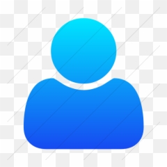 Simple Ios Blue Gradient Bootstrap Font - Dot png