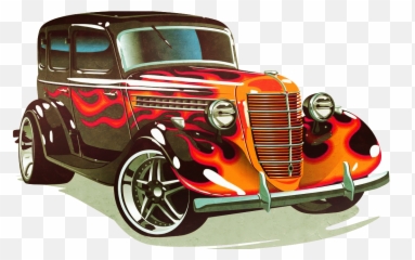Download Classic Car Rod Sports Hot Cars Clipart Png Free - Hot Rod Classic Car,Classic Car Png