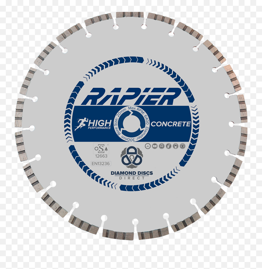 Rapier Concrete Disc - Diamond Discs Direct Png,Rapier Icon