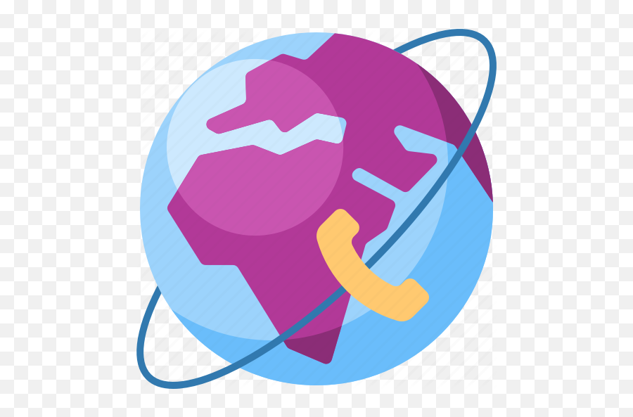 Earth Globe Internet Network Phone Planet World Icon - Download On Iconfinder Art Png,Flat Globe Icon
