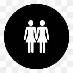 Classica Two Women Holding Hands Icon - Cheat On Your Wife And Get Away png