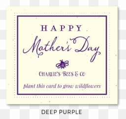 Seeded Paper Favors Happy Motheru0027s Day - Language png