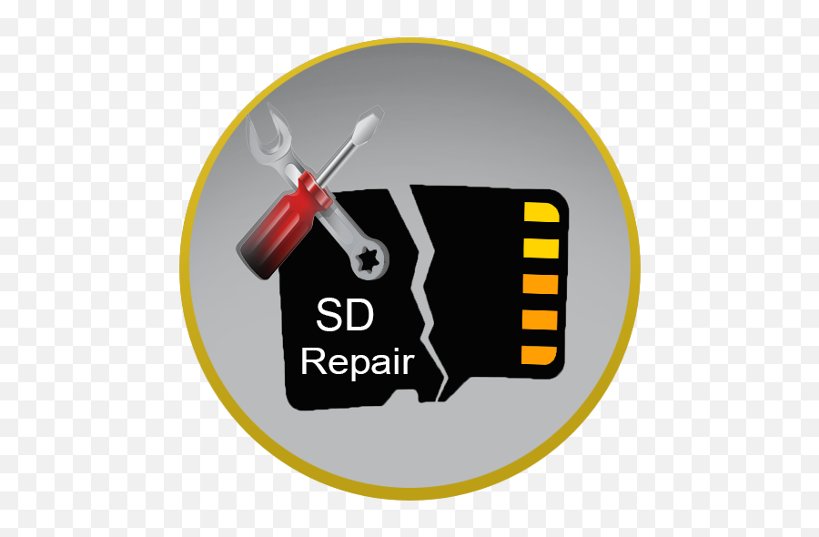 SD Card Repair. Repair Damaged Memory Card. Damage icon. Repair this.