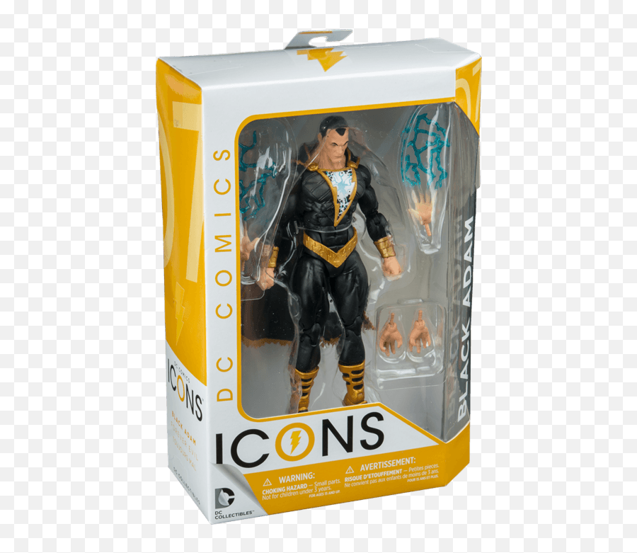 Black Adam Action Figure - Dc Comics May150296 Full 6 Inches Png,Dc Icon Action Figures