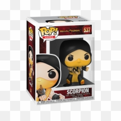 Funko Pop Games Mortal Kombat - Scorpion 45110 Funko Pop Mortal Kombat Png,Scorpion Mortal Kombat Png