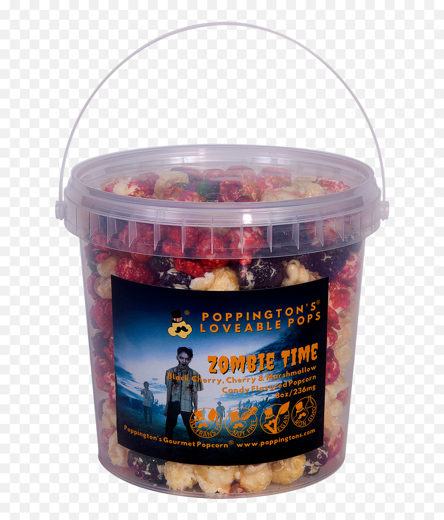 Poppingtonu0027s Loveable Pops Pails Horror Movie Collection - Zombie Time Food Storage Png,Popcorn Time Icon