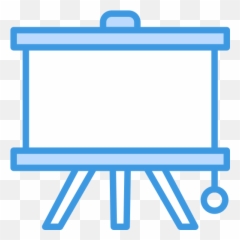 White Board Education Business Presentation Free Icon - Empty Png,Whiteboard Icon