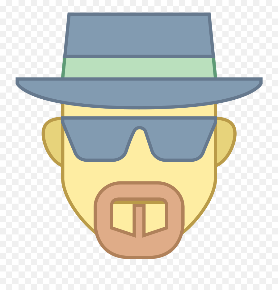 Download Walter White Icon - Fiction Png Image With No Costume Hat,Fiction Icon