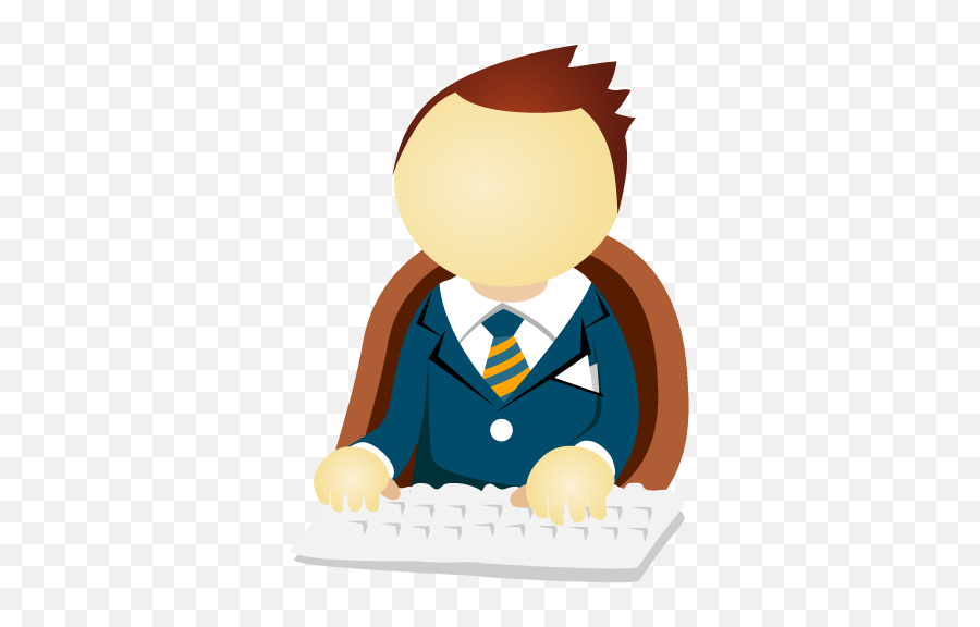 Man Brown Icon Png Ico Or Icns Free Vector Icons - Worker On Computer Icon,Computer Guy Icon