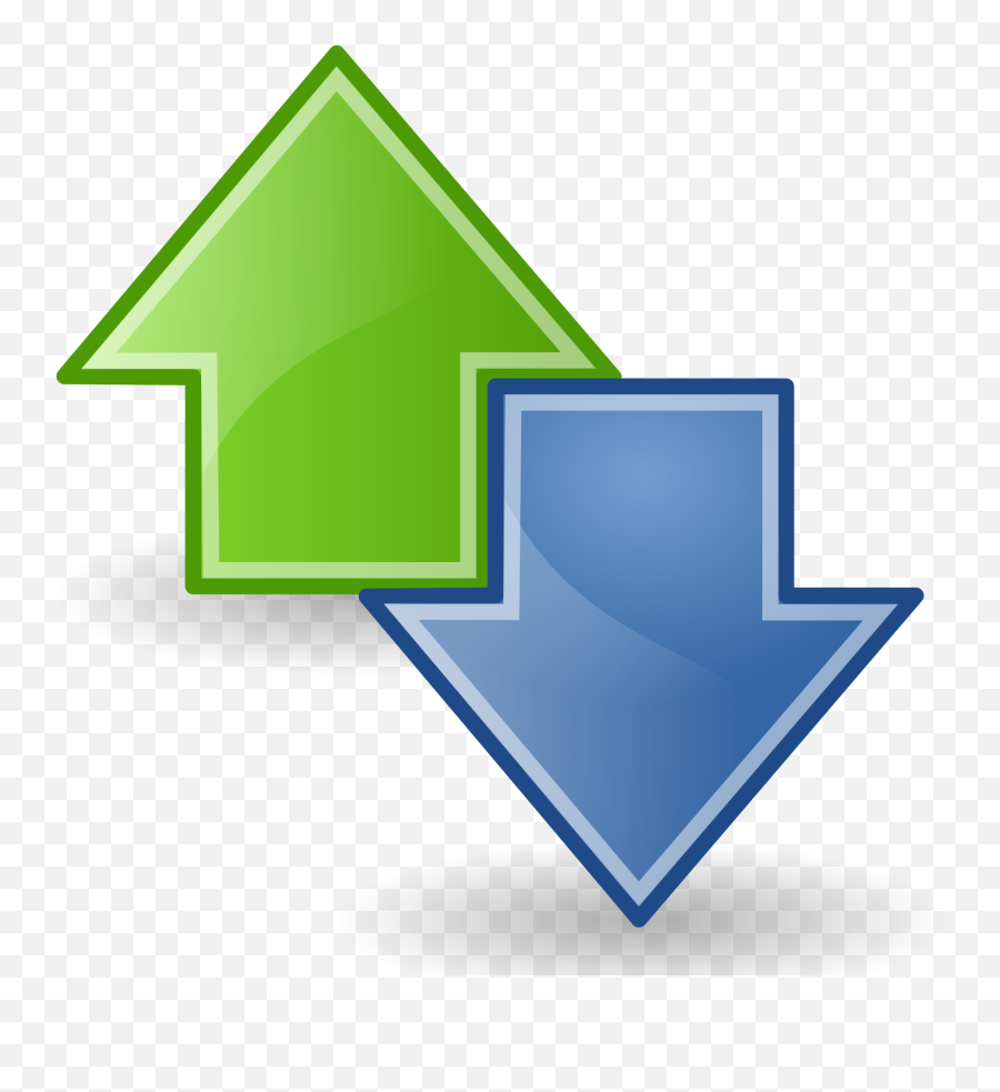 Increase And Decrease Icon Clipart - Full Size Clipart Upload Download Icon Png,Thumbs Up And Down Icon