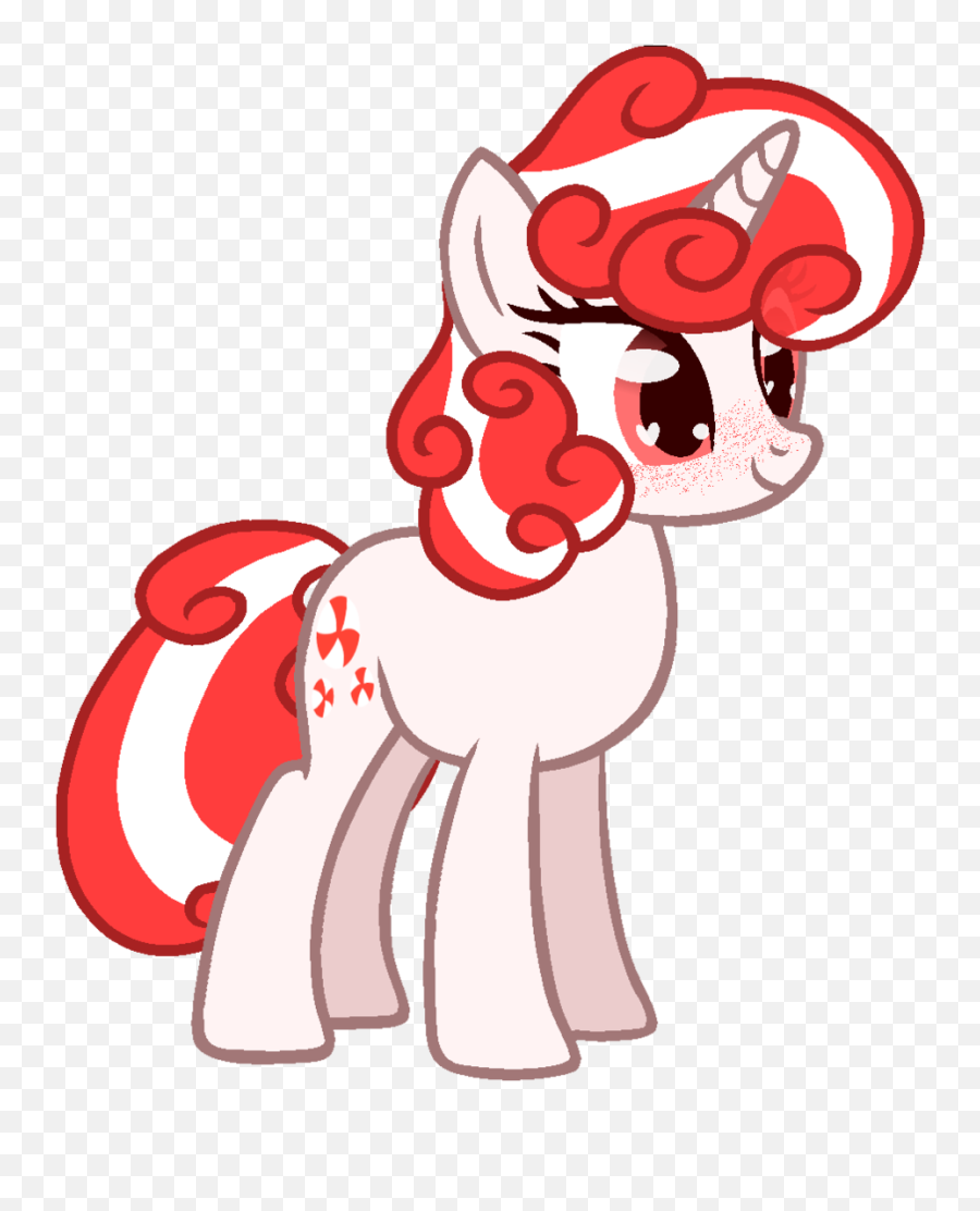 Peppermint Swirl Mlp Oc Clipart - Full Size Clipart Fictional Character Png,Deviant Art Icon Size