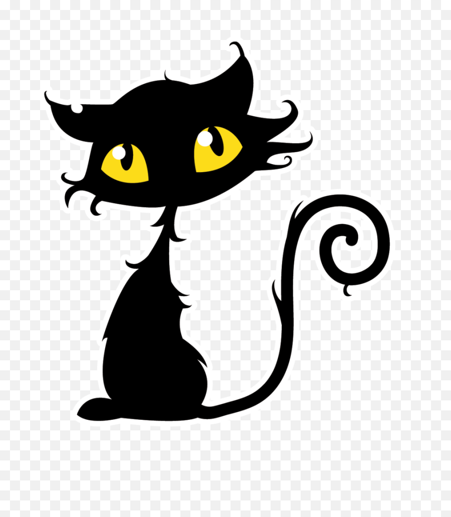 Halloween Black Cat Png - Black Cat Halloween Icon,Black Cat Png