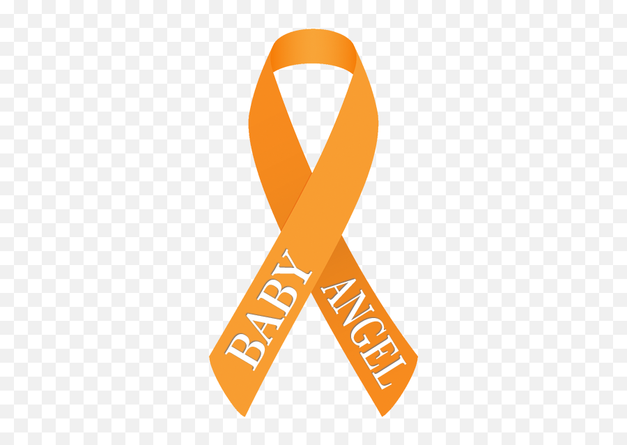 Baby Angel Day Is Saturday January 19 U2013 Wear Orange To Show - Illustration Png,Orange Ribbon Png