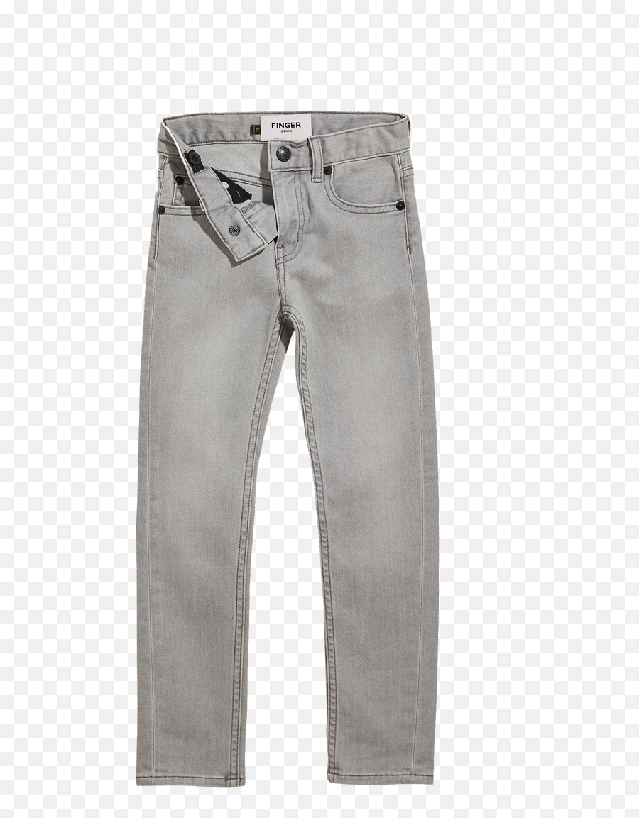 Icon Bleached Grey - 5 Pockets Slim Fit Jeans Solid Png,Pes 13 Icon