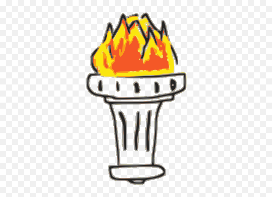 Fire Torch Png Svg Clip Art For Web - Download Clip Art Olympic Values Paralympics Values,Torch Icon Png