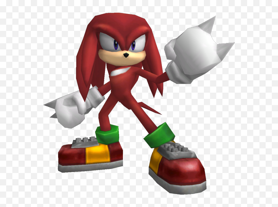 Wii - Super Smash Bros Brawl Knuckles Trophy The Models Fictional Character Png,Knuckles Icon