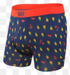 Ultra Boxer Brief Blue Fruit Cocktail U2013 Saxx Underwear - Briefs png