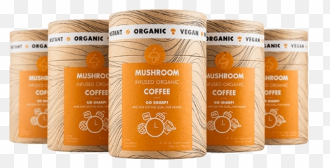 5er Pack Go Sharp Bundle 1 Tube 40 Beutel U2013 Sparen Sie - Mushroom Cups png