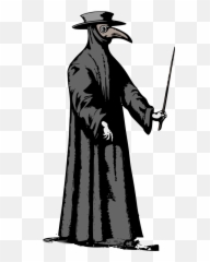 Openclipart - Clipping Culture Plague Doctor Clipart Free png