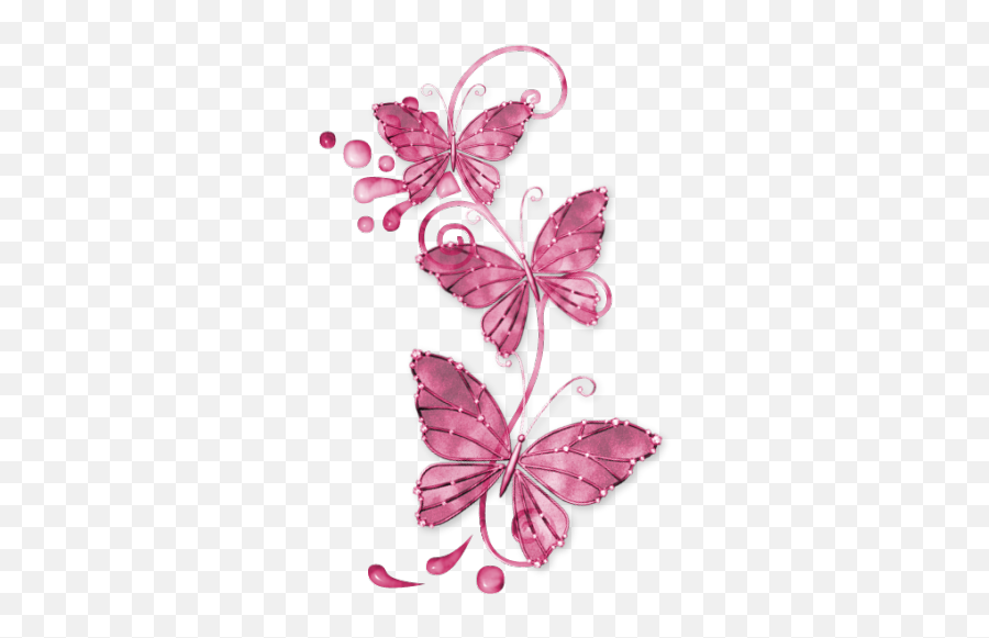 Purple Butterfly Tattoo - Mariposas Rosas Png,Butterfly Tattoo Png