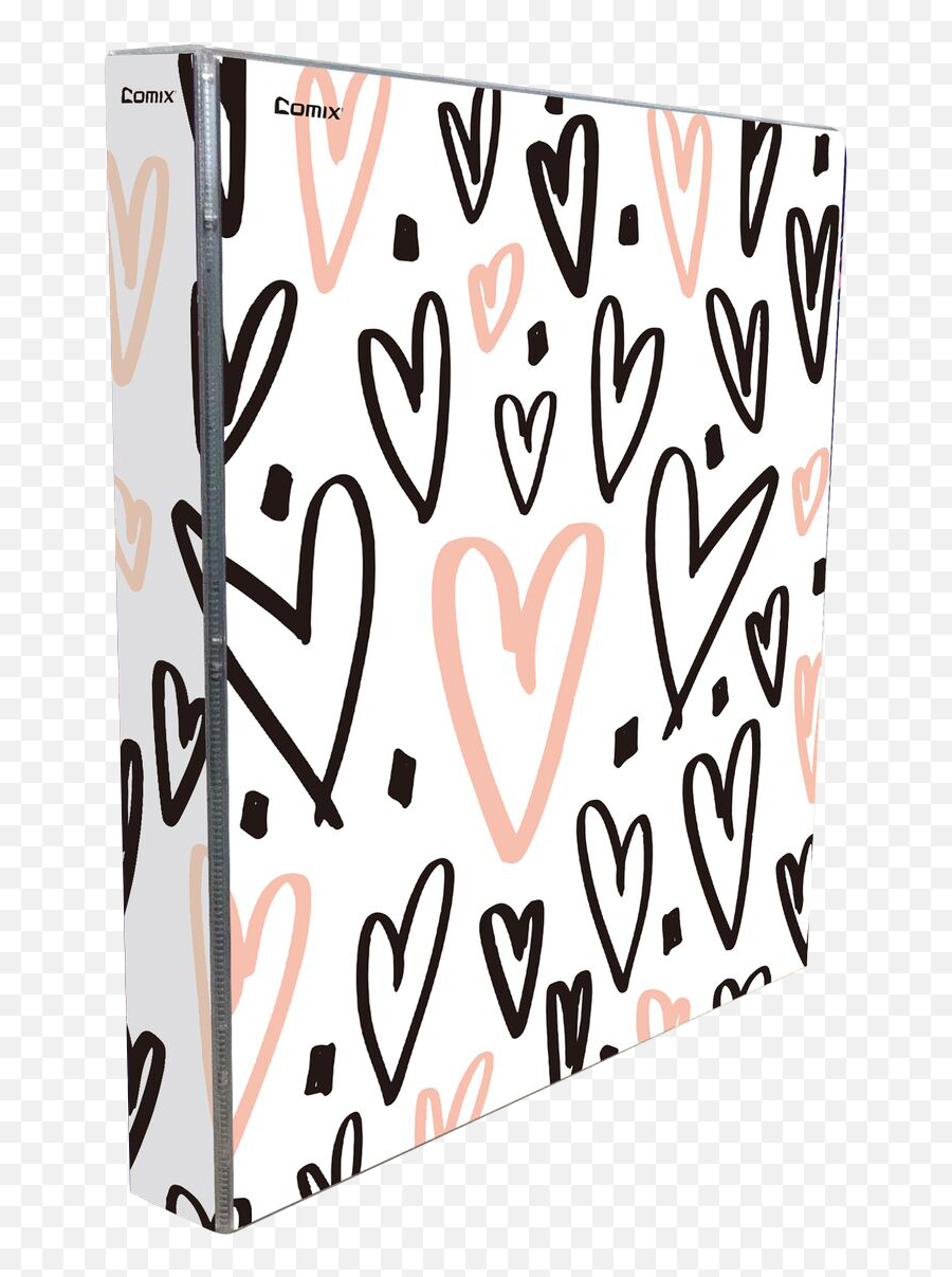 Download Hd Hand Drawn Hearts Binder - Heart Transparent Png Heart,Drawn Heart Png