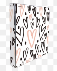Download Hd Hand Drawn Hearts Binder - Transparent PNG