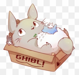 Kawaii Sticker - My Neighbor Totoro Kawaii Full Size Png Kawaii My Neighbor Totoro,Totoro Png