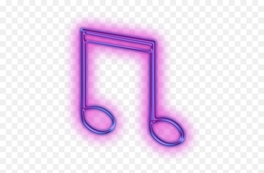 Neon Music Note Png Image - Neon Music Note Png,Music Note Png