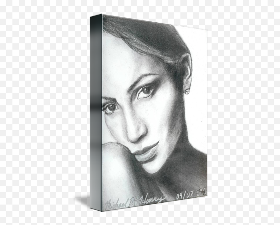 Jennifer Lopez By Michael Mchenry - Sketch Png,Jennifer Lopez Png