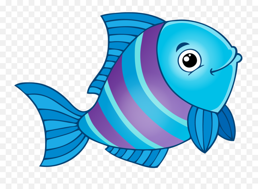 Library Of Fish Graphic Free Stock Blue Outline Png Files - Ocean Clipart Fish,Fish Outline Png