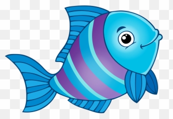 Library Of Fish Graphic Free Stock Blue Outline Png Files - Ocean Clipart Fish,Fish Outline Png