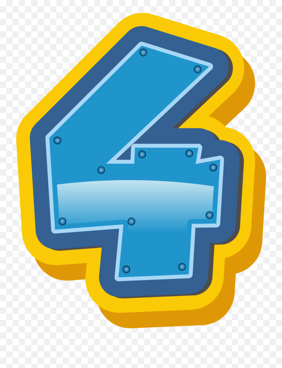 Paw Patrol Number 4 2 - 4 Paw Patrol Png,Number 4 Png