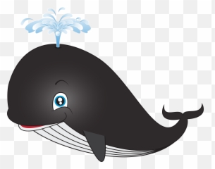 Library Of Whale Png Image Transparent - Whale Clipart Png,Humpback Whale Png