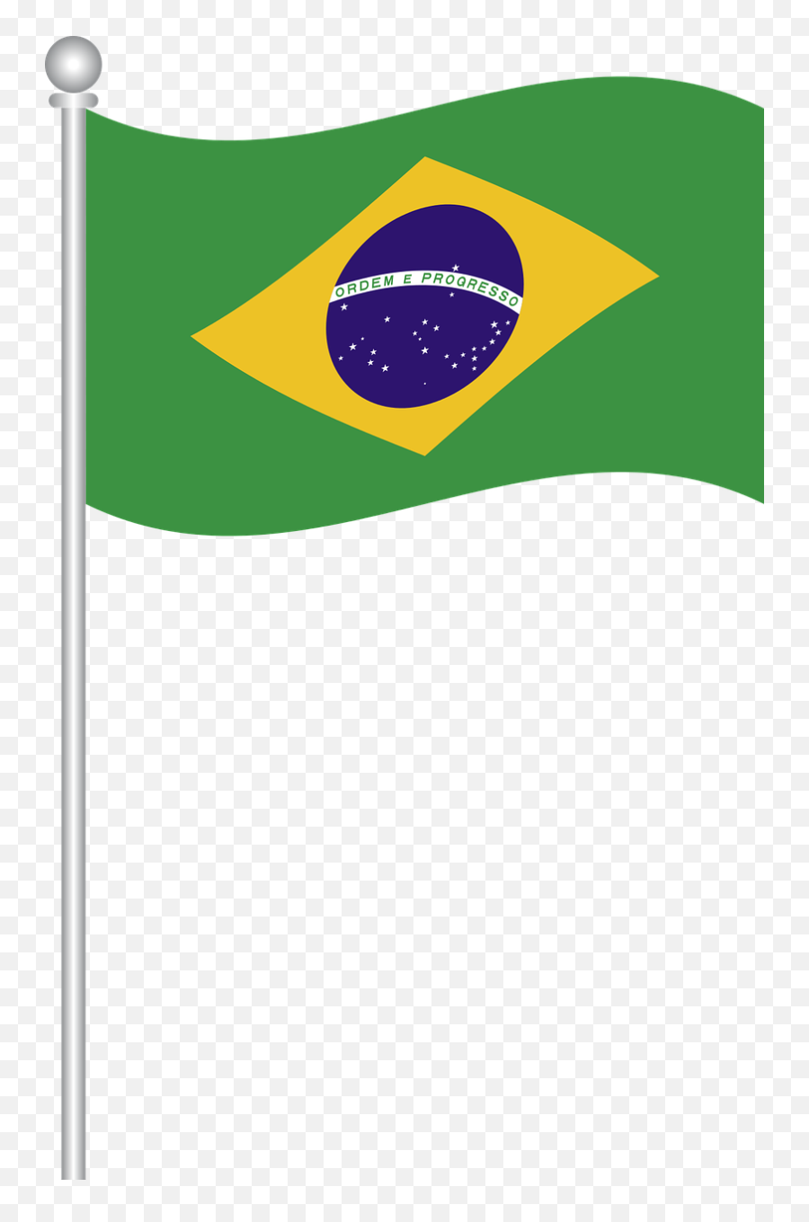 Flag Of Brazil World Flags - Free Vector Graphic On Pixabay Brazil Flag Png,Brazil Png