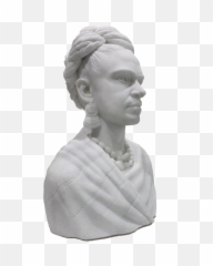 Nasc Store Frida Kahlo Bust U2014 North American Sculpture Center - Bust Png,Frida Kahlo Png