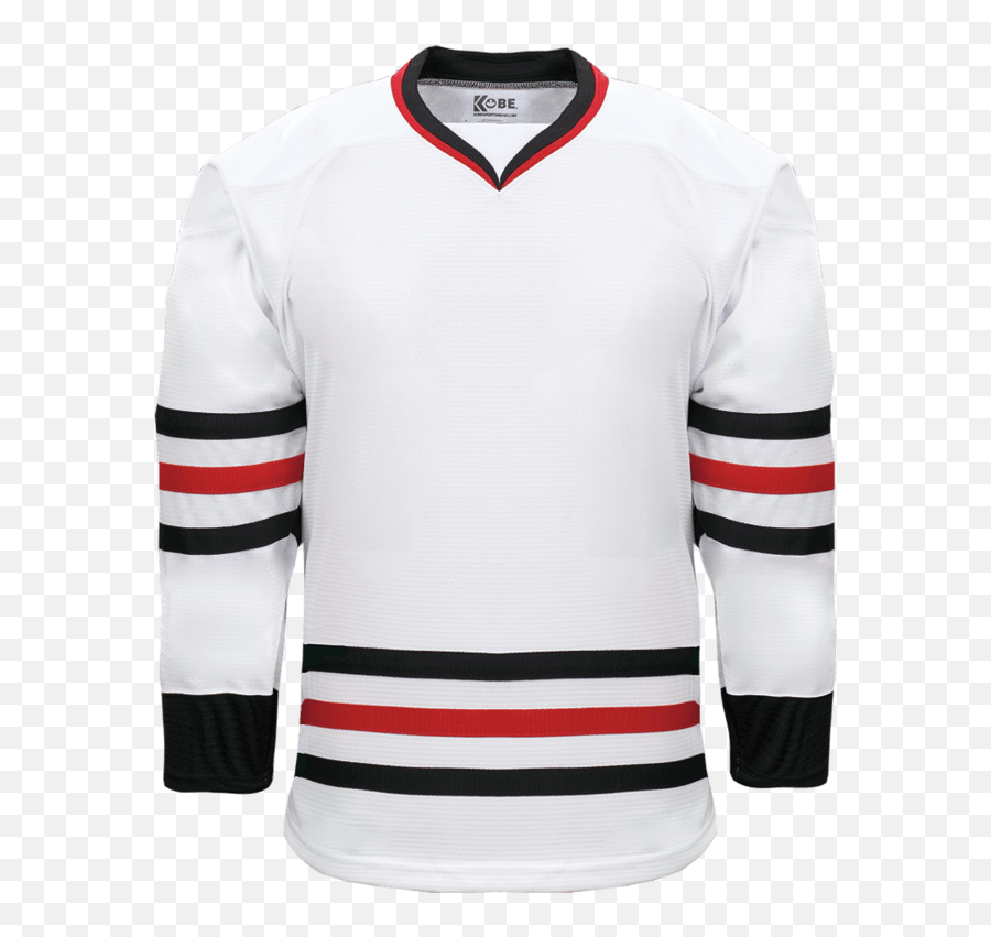 Premium Team Jersey Chicago Blackhawks White - Kobe Hockey Jersey Png,Blackhawks Logo Png