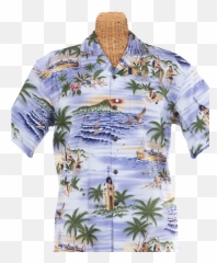 Aloha Tower Shirt - Polo Shirt Png,Hawaiian Shirt Png