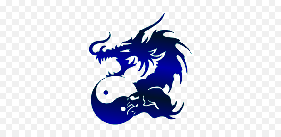 Blue Dragon - Yin Et Yang Tattoo Png,Blue Dragon Png