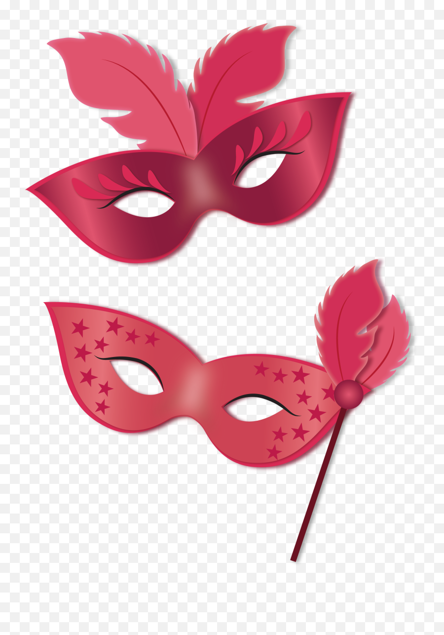 Download Hd Banner Black And White Library Ball Red Carnival - Png Party Mask,Black Mask Png