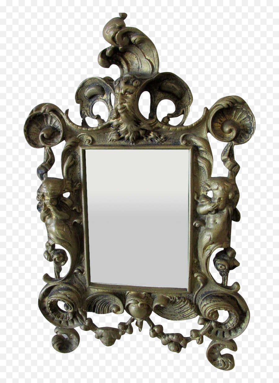 Antique Picture Frame Png - Antique Mirror Frame Tattoo Art Antique Mirror Frame Png,Mirror Frame Png