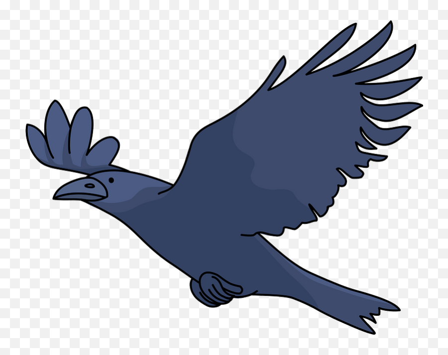 Crow Bird Clipart Free Download Transparent Png Creazilla - Illustration,Crows Png