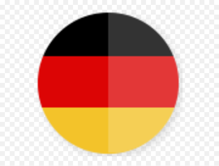 German Flag Circle Png Clipart - Germany Flag Round Svg,German Flag Png
