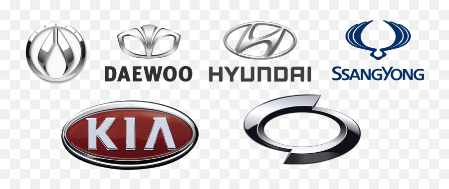 Marque De Voiture Corée Liste Constructeurs Automobile - Kia Arm Png,Daewoo Logos